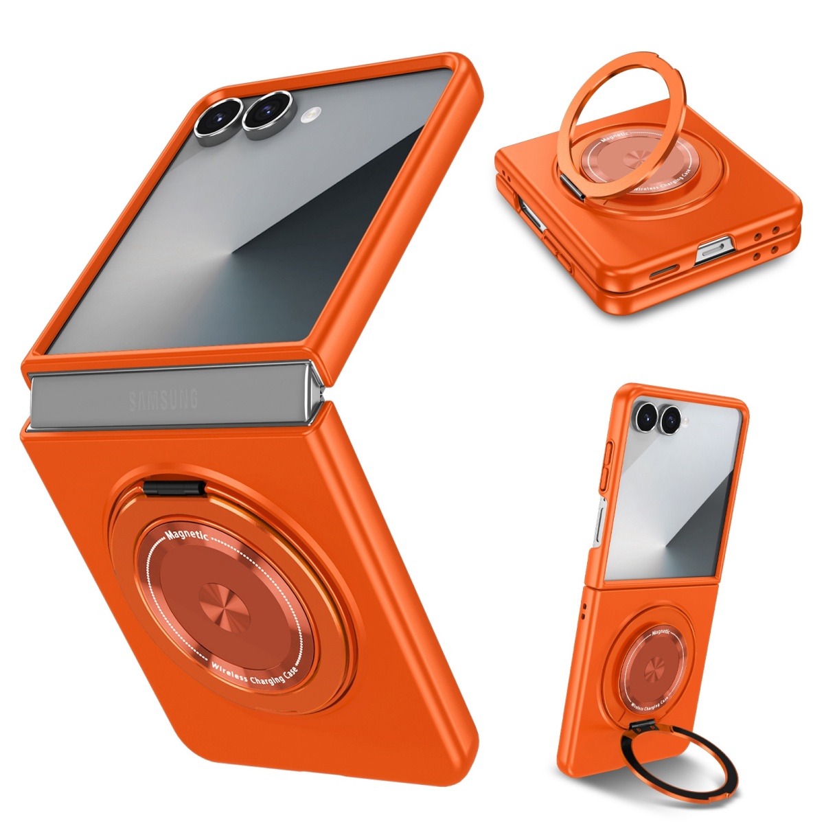 Phone Ring Holder - Magnetische Metalen Draaibare Ringhouder Telefoonhoesje voor