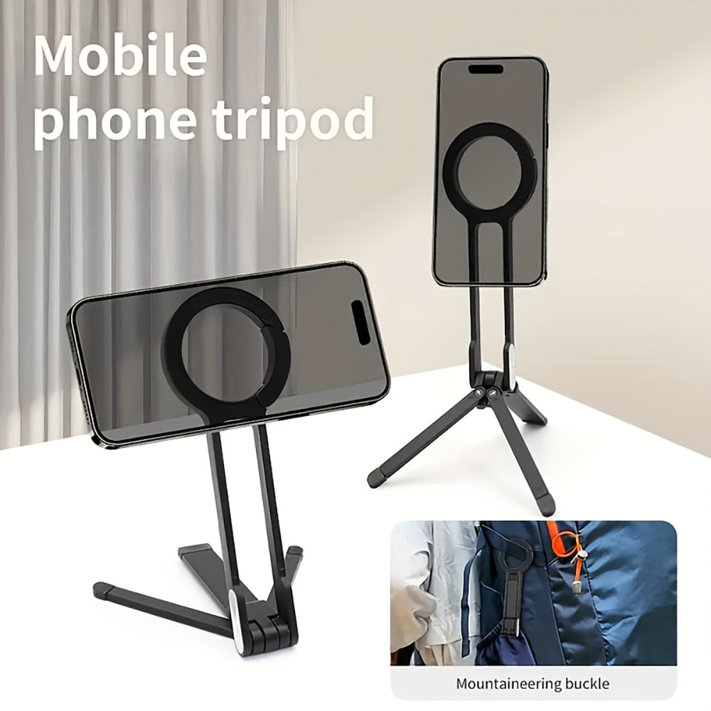 Phone Accessories For Photography - Karabijnhaak Mobiele Telefoon Statief Magnetische Houder