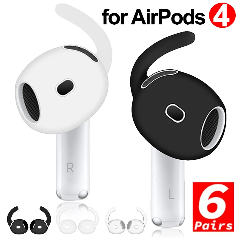 Airpod Case Cover - Voor Apple Airpods 4 Siliconen in-Ear