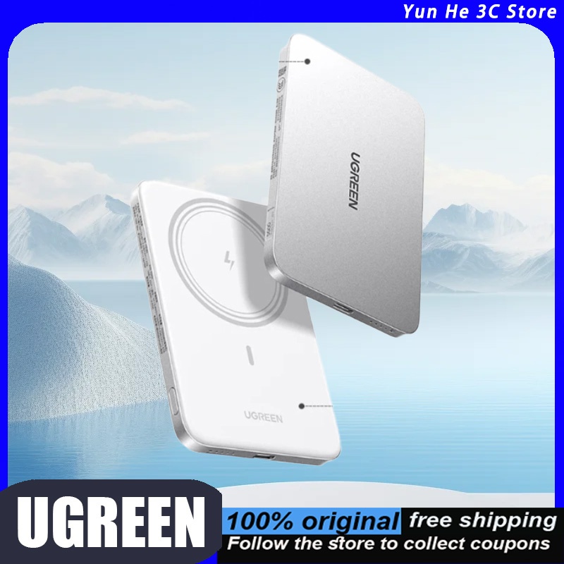 Power Bank Slim - UGREEN Magnetische Powerbank Ultraslank en Lichtgewicht