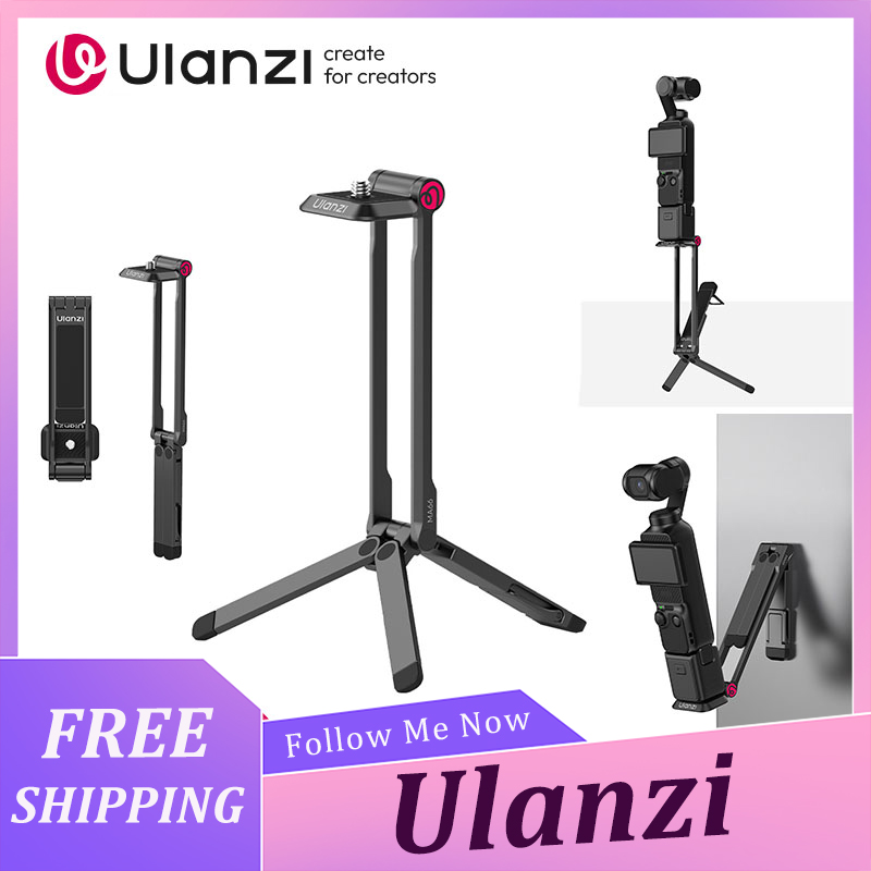 Selfie Stick Tripod - Ulanzi MA66 Statief Magnetische Snelkoppeling Opvouwbare