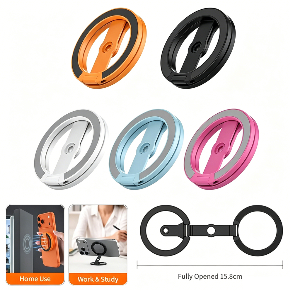 Phone Accessories For Photography - Draagbare opvouwbare dubbelzijdige magnetische standaard compatibel
