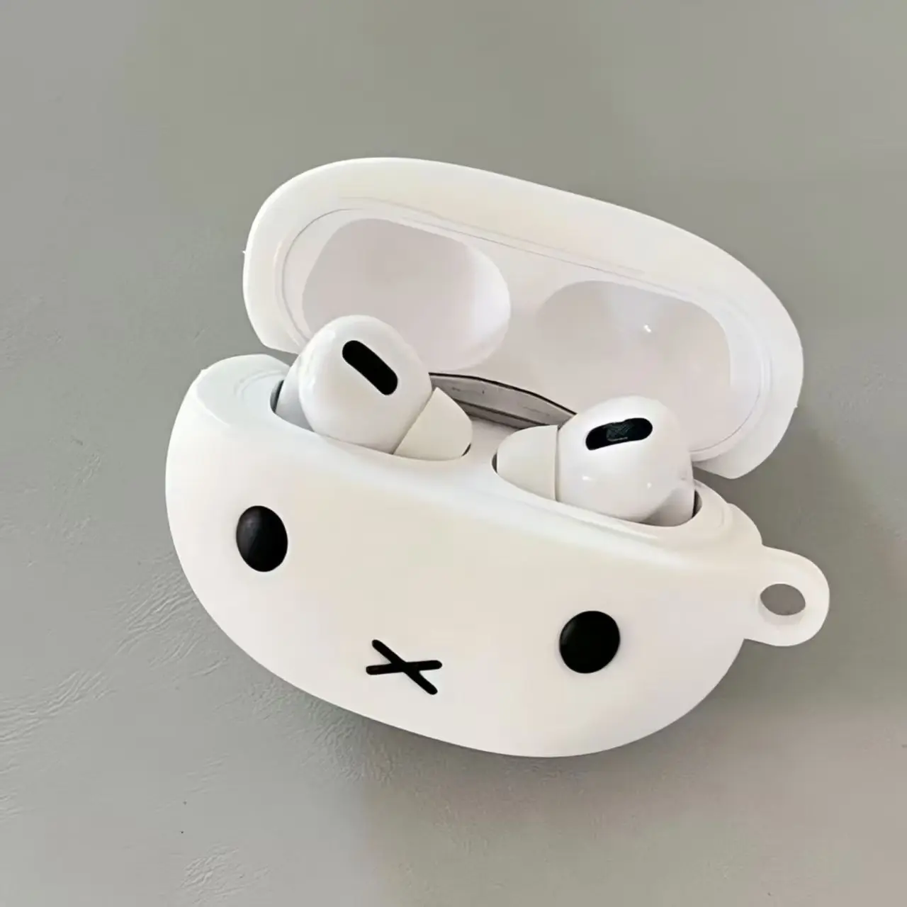 Airpod Case Cover - Miffy Kawaii Siliconen Bluetooth Draadloze Oordopjeshoes
