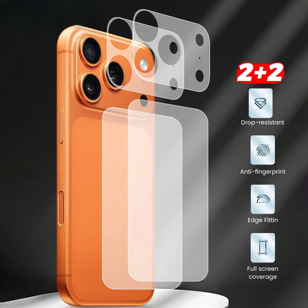 Phone Accessories Kit - 1-5 stuks set matte basislensfilm +