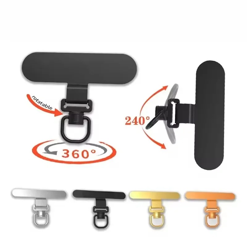Phone Ring Holder - 360° Draaibare Telefoon Lanyard Clip Metalen