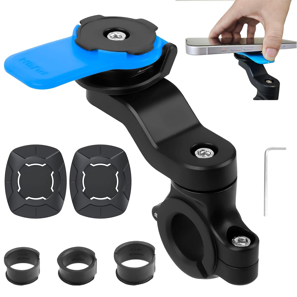 Quadlock Phone Accessories - Afneembaar 360 ° Draaibare telefoonhouder, universele