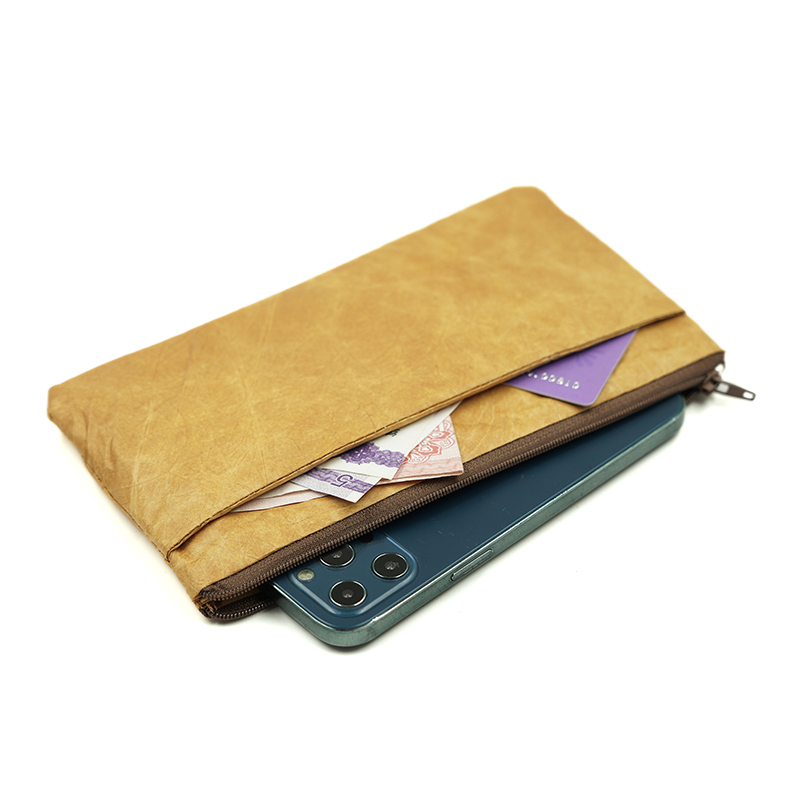 Power Bank Slim - Ultraslanke vezelpapieren hoes met ritssluiting 6,7-inch