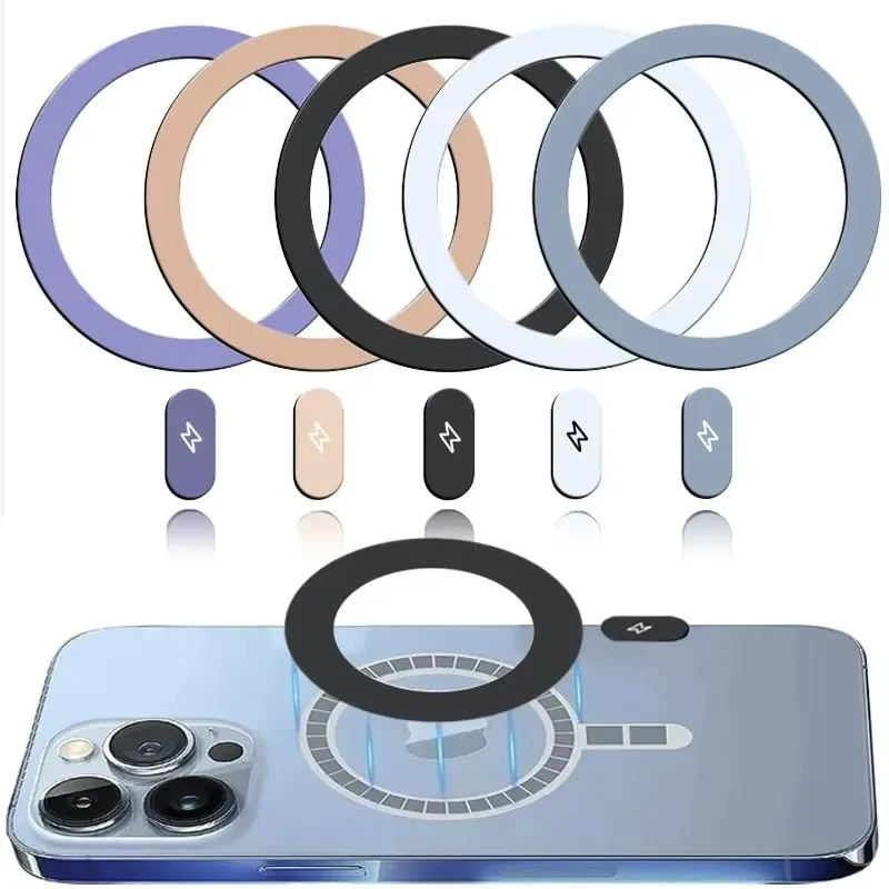 Phone Ring Holder - 5/1 stuks metalen plaat sticker ringen