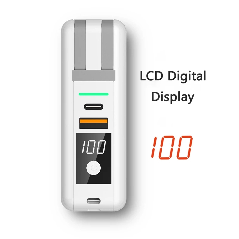 Power Bank 10000Mah Met Ac Plu - Power Bank Slim recensie en prijs