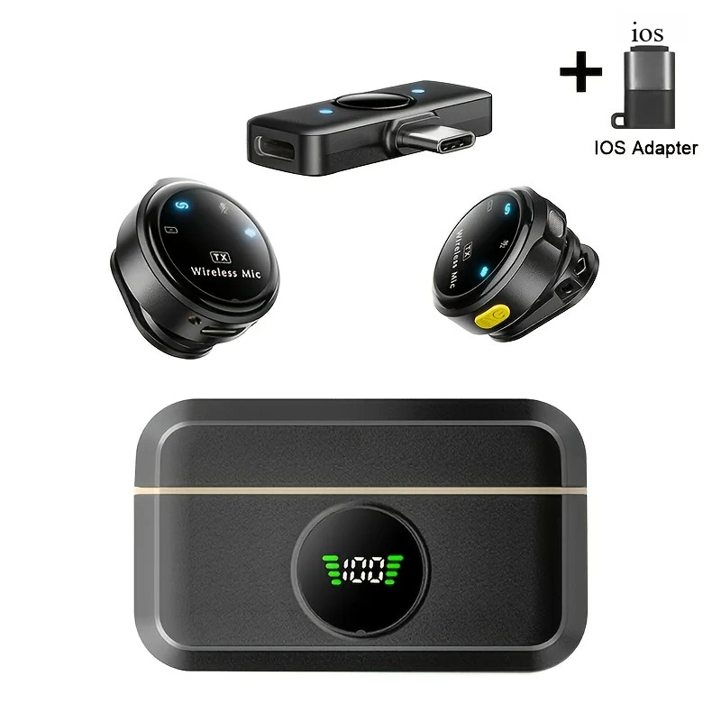 Draadloze lavaliermicrofoon vo - Type C Adapter recensie en prijs