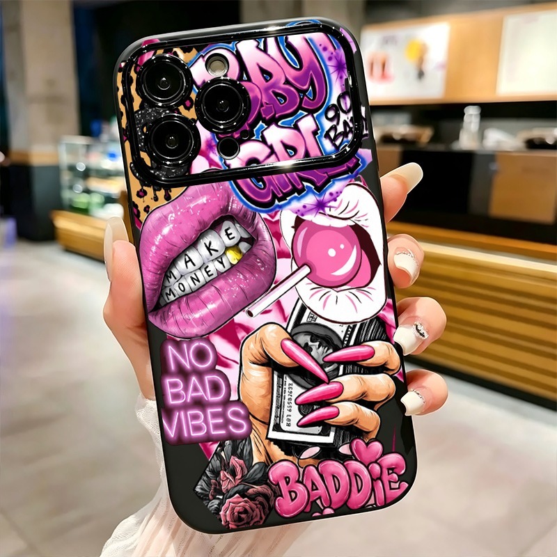 Hiphop roze lippen baby meisje - Phone Accessories Kiosk recensie en prijs