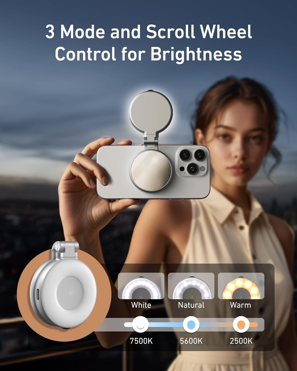 Magnetische Selfie Lichtset Dr - Phone Accessories Kit recensie en prijs