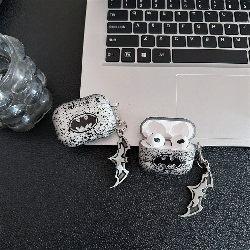 Voor Airpods 4 Case, 3D Zwart  - Airpod Case Cover recensie en prijs