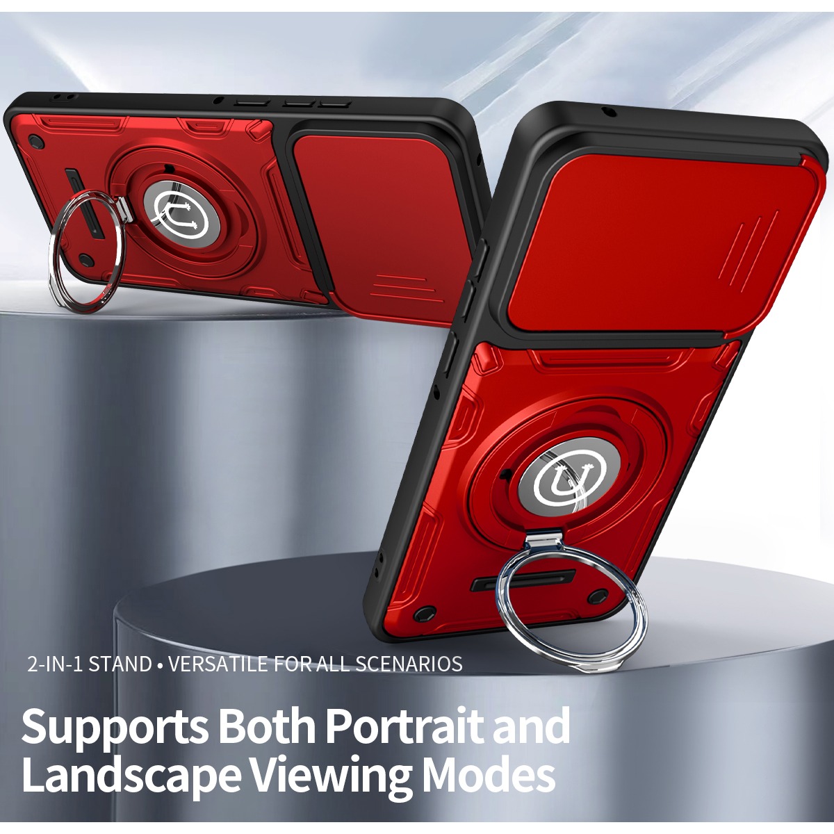 Stootvaste telefoonhoes met ri - Phone Ring Holder recensie en prijs