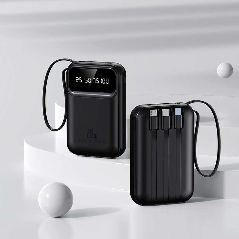 50000mAh 4-in-1 ingebouwde kab - Power Bank Slim recensie en prijs