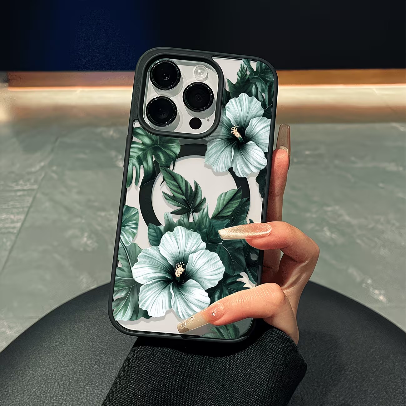 Groene bloemenprint telefoonho - Phone Accessories Kiosk recensie en prijs