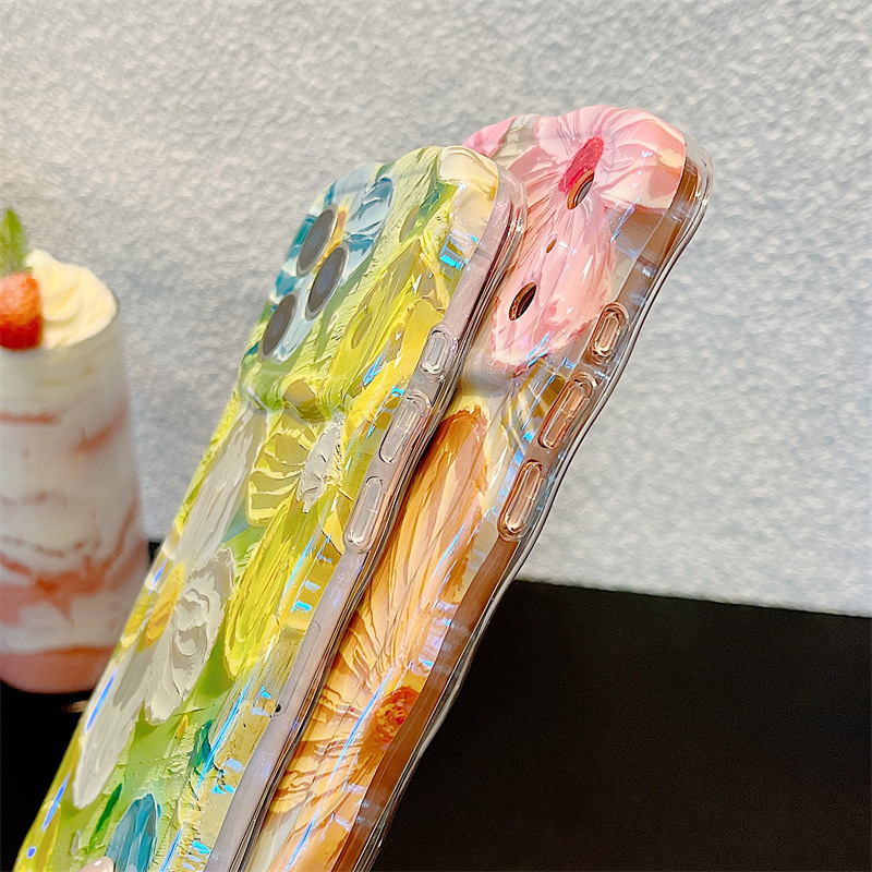 Mode-olieverfschilderij bloeme - Phone Accessories Kiosk recensie en prijs